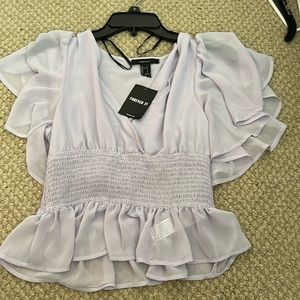 forever 21 lavender top small